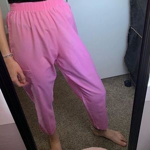 Ink fabric high waisted pants